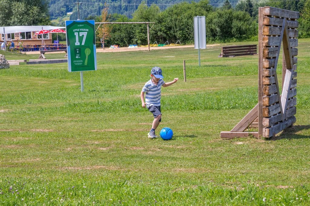 Fußballgolf bei Kick2Gether im Rosental